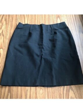 J. Jill Petite Black Pencil Skirt